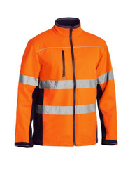 Bisley Soft Shell Jacket with 3M Reflective Tape