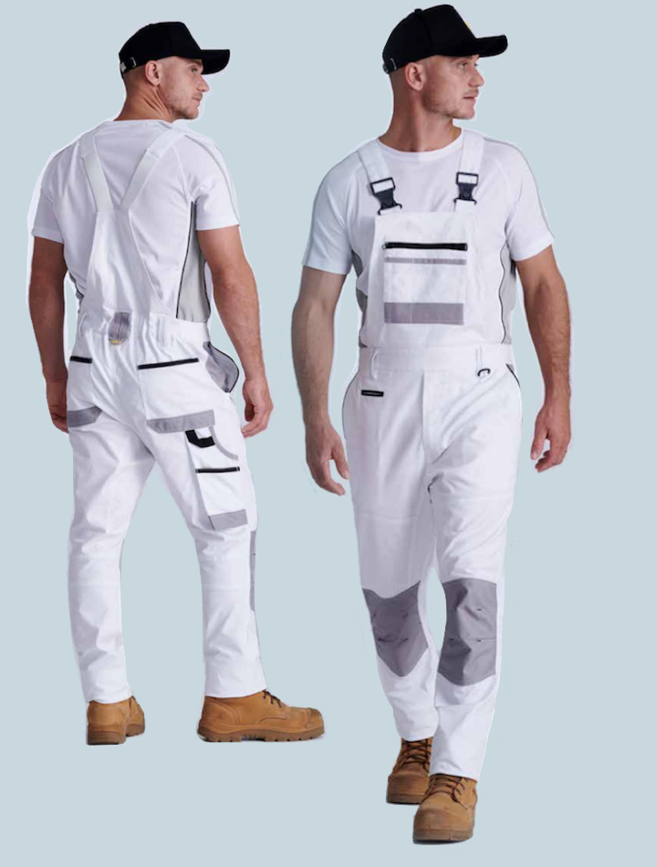 Painters bib and brace overalls clearance
