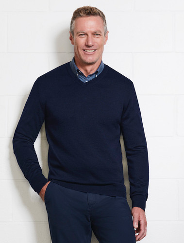 Mens Roma Merino Pullover