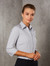 Ladies Ticking Stripe Stretch Shirt