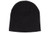 Black Roll Down Beanie