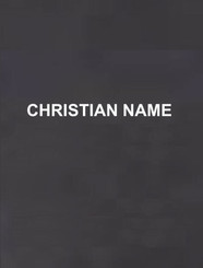 Christian Name