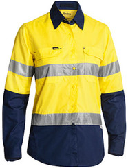 Ladies Hi Vis Taped X-Airflow Ripstop Shirt