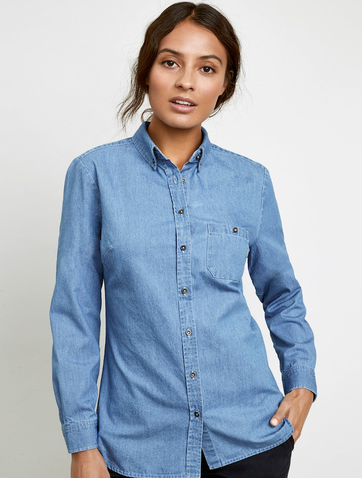 Ladies L/S \u0026 S/S Denim Shirt