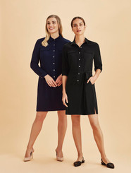 Chloe Georgette Shirt Dress