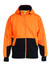 Bisley Orange/Navy Hi Vis Fleece Hoodie