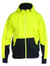 Bisley Yellow/Navy Hi Vis Fleece Hoodie