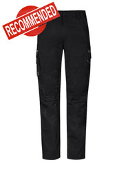 RECOMMENDED - Unisex Double Knee Multi Zip Stretch Work Pants