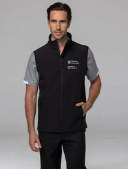 Exercise & Sports Science Black Softshell Vest