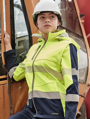 Womens Streetworx 2 In 1 Stretch Softshell Jacket