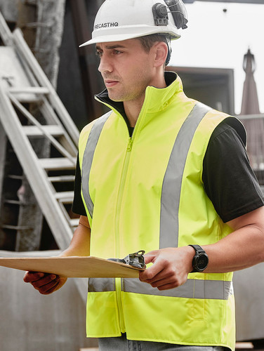 Unisex Hi Vis Waterproof Reversible Vest