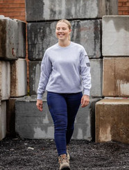 Women's Work Fleece Crew Neck Jumper