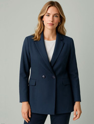 Women's Renew Double Breasted Longline Jacket