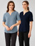 Womens Ruche Short Sleeve Blouse