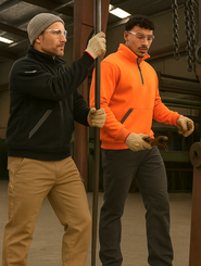Unisex Water Resistant 1/4 Zip Pullover