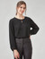 Evelyn Long Sleeve Blouse Black