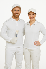 Painters Cool Mesh Long Sleeve Polo with Reflective Piping