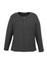 Biz Collection Charcoal Cardigan Ladies 2 Way Zip