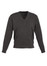 Biz Collection Woolmix Mens L/S Charcoal Pullover