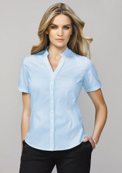 Bordeaux Ladies Short Sleeve Shirt (BC40112)