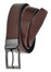 Mens Brown Leather Reversible Belt