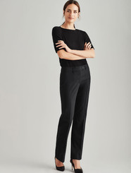 Relaxed Fit Wool Blend Pant