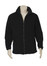 Biz Collection Plain Black Microfleece Mens Jacket