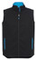 Biz Collection Geneva Mens Black/Cobalt Soft Shell Vest