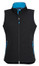 Biz Collection Geneva Ladies Black/Cobalt Soft Shell Vest