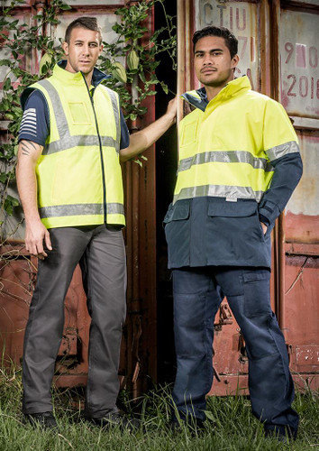 Day/Night Fleece Lined Zip In Vest