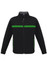 Unisex Soft Shell Black/Green Charger Jacket