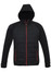 Mens Stealth Black/Red Tech Hoodie Jacket