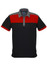 Charger Biz Cool Mens Black/Red/Grey Polo