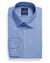 Gloweave Mens L/S Blue Micro Brick Textured Plain Shirt