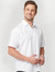 City Collection Mens White Ezylin Short Sleeved Shirt