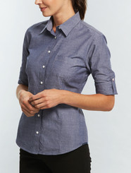 Gloweave Womens Spot Dobby Denim Shirt