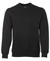 JB's Wear Fleecy V-Neck Black Sweater