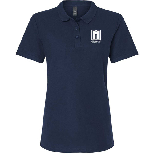 MCP Women’s Short Sleeve Polo Shirt - Navy (MCP-POL5L-NY)