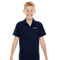 DPS Ash City Youth Short Sleeve Polo Shirt - Navy (144-C-NY)