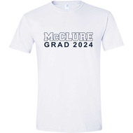 MCP Adult Softstyle Grad T-Shirt - White (MCP-015-WH)