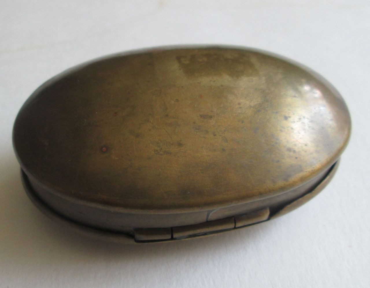 Civil War Brass Snuff Container, as in Gettysburg Museum ON HOLD - Yankee  Rebel Antiques