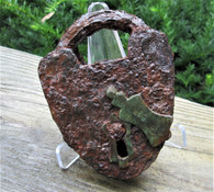 Large Civil War Pad Lock from Goldsboro, NC (SOLD)