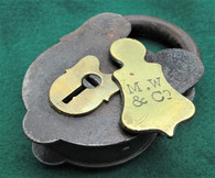 Large Civil War Lock, non-dug and marked (SOLD)