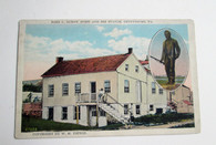 Rare Early Gettysburg Postcard, by Tipton "John Burns House"
