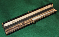 Original Civil War Cased Dip Pen, maker-marked, circa 1860  (SOLD,RF)