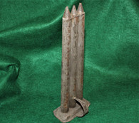 Revolutionary War / Colonial era Tin Candle Mold - Reduced price                                             