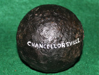 Artillery 6-pounder Solid Shot Cannonball from Chancellorsville Battlefield (SOLD)