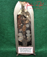 10-Pounder Parrott Case-Shot Half Shell dug Culpeper, VA, ex-Peter George collection (SOLD)           