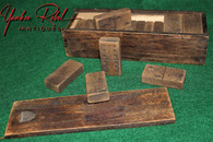 Cased Wooden Domino Set, as in Gettysburg Museum (SOLD)     