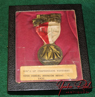 Sons of Confederate Veterans Badge, Biloxi MS, June 1930 (SOLD)                    